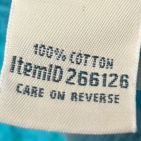 L.L. Bean Women’s Corduroy Shacket. Long Sleeve Turquoise. Granny Core. 3X - Picture 4 of 10